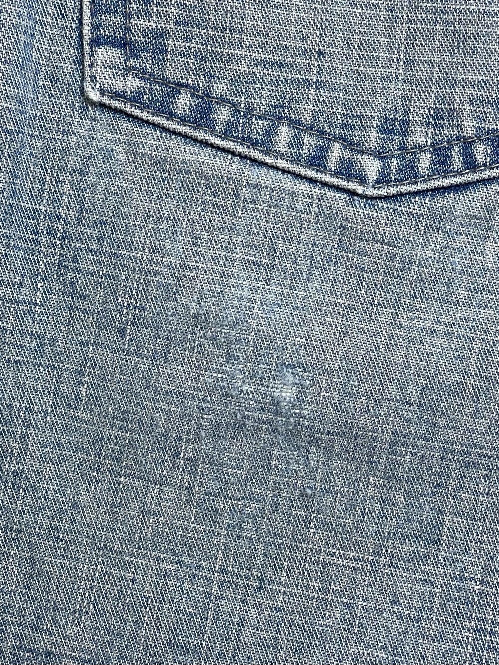 Vtg Riveted by Lee Women’s 14 High-Rise Light Blue Denim Jean Mom Shorts Summer - Picture 6 of 10